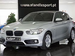 Cinza Usado 2017 BMW 116 Sport Line Citadino | € 15.990