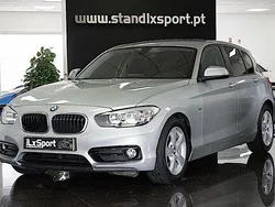 Cinza Usado 2017 BMW 116 Sport Line Citadino | € 16.490