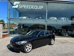 Preto Usado 2014 BMW 116 Sport Line Citadino | € 9.900 (Preço justo)