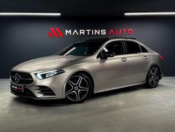 Cinza Usado 2019 Mercedes A180 AMG line Sedan | € 28.990 (Caro)