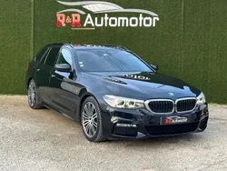 Preto Usado 2017 BMW 520 Carrinha | € 32.700 (Caro)