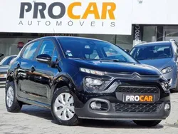 Preto Usado 2021 Citroën C3 Citadino | € 10.900 (Super Preço)