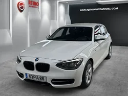 Branco Usado 2014 BMW 116 Efficient Dynamics Citadino | € 14.900