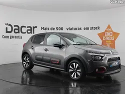Cinza Usado 2021 Citroën C3 Feel Citadino | € 10.499 (Bom preço)