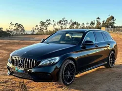 Preto Usado 2015 Mercedes C220 AMG line Carrinha | € 25.999 (Preço elevado)