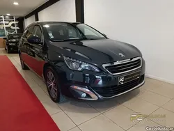 Azul Usado 2014 Peugeot 308 Allure Carrinha | € 11.900 (Preço justo)