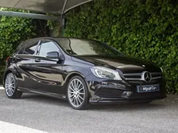 Preto Usado 2014 Mercedes A180 AMG line Citadino | € 14.900 (Preço justo)