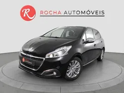 Preto Usado 2019 Peugeot 208 Signature Sky Citadino | € 11.499 (Super Preço)
