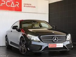 Preto Usado 2017 Mercedes C220 AMG line Coupé | € 22.950 (Super Preço)