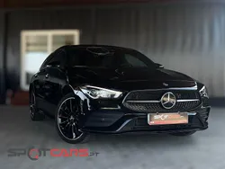 Preto Usado 2022 Mercedes CLA250 Shooting Brake AMG line Carrinha | € 35.890