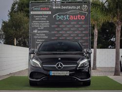 Preto Usado 2016 Mercedes A180 AMG line | € 15.999 (Bom preço)