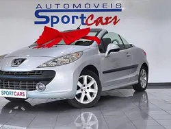 Cinzento Usado 2008 Peugeot 207 CC Cabrios | € 7.450 (Bom preço)