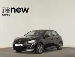 Preto Usado 2021 Peugeot 208 Active Citadino | € 13.990 (Preço justo)