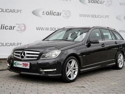 Preto Usado 2012 Mercedes C220 AMG Carrinha | € 14.500 (Preço justo)