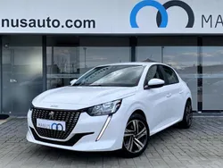 Branco Usado 2021 Peugeot 208 Active Citadino | € 13.740 (Preço justo)
