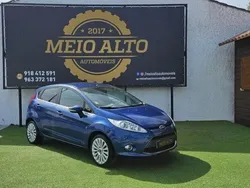Azul Usado 2010 Ford Fiesta Citadino | € 8.750 (Preço elevado)