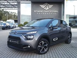 Cinza Usado 2021 Citroën C3 PureTech Citadino | € 14.500 (Preço elevado)