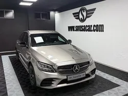 Cinza Usado 2020 Mercedes C180 AMG line Carrinha | € 26.500 (Preço justo)