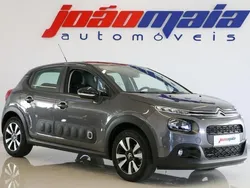 Cinzento Usado 2019 Citroën C3 PureTech Citadino | € 14.500 (Preço elevado)