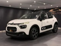 Branco Usado 2022 Citroën C3 PureTech Citadino | € 13.590 (Preço justo)