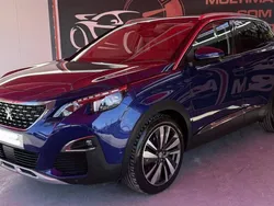 Azul Usado 2017 Peugeot 3008 | € 18.900 (Preço justo)