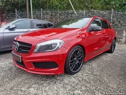 Vermelho Usado 2013 Mercedes A200 AMG line | € 18.900 (Preço justo)