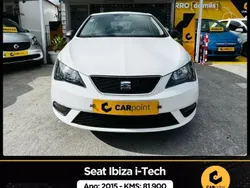 Branco Usado 2015 Seat Ibiza I-Tech Citadino | € 9.990 (Preço justo)