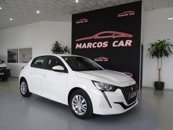 Branco Usado 2021 Peugeot 208 Active Citadino | € 14.700 (Preço justo)