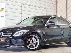 Preto Usado 2017 Mercedes C180 AMG line Carrinha | € 21.500 (Preço justo)