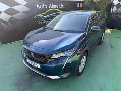 Azul Usado 2021 Peugeot 3008 | € 20.750 (Bom preço)