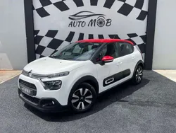 Branco Usado 2021 Citroën C3 PureTech Citadino | € 12.889 (Preço justo)