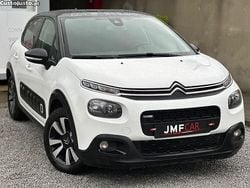 Branco Usado 2017 Citroën C3 PureTech Citadino | € 10.000 (Preço justo)
