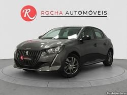 Cinza Usado 2021 Peugeot 208 Active Citadino | € 12.999 (Preço justo)