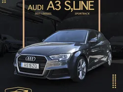 Cinza Usado 2017 Audi A3 S-Line Carrinha | € 20.500 (Preço elevado)
