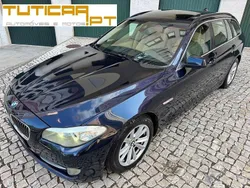 Azul Usado 2012 BMW 525 Luxury Line Carrinha | € 15.900 (Preço justo)