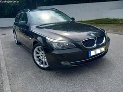 Preto Usado 2009 BMW 520 Sport Line Carrinha | € 9.990 (Preço justo)