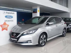 Cinzento Usado 2018 Nissan Leaf N-Connecta Citadino | € 12.990 (Bom preço)