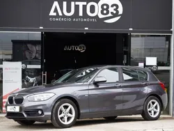 Cinza Usado 2017 BMW 116 Sport Line Citadino | € 16.990 (Bom preço)