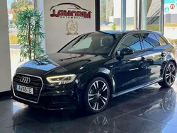 Preto Usado 2018 Audi A3 S-Line Carrinha | € 18.999 (Preço justo)