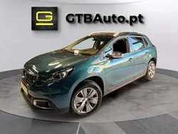 Azul Usado 2018 Peugeot 2008 Style SUV | € 12.900 (Preço justo)