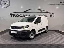 Branco Usado 2021 Peugeot Partner Premium Monovolume | € 14.900 (Preço justo)
