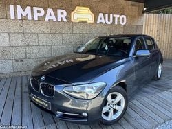 Cinza Usado 2014 BMW 116 Sport Line Citadino | € 13.750 (Preço justo)