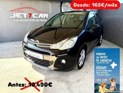 Preto Usado 2016 Citroën C3 PureTech Citadino | € 9.990 (Preço elevado)