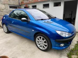 Azul Usado 2001 Peugeot 206 Cabrios | € 3.100