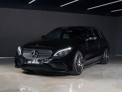 Preto Usado 2016 Mercedes C200 AMG line Carrinha | € 20.600