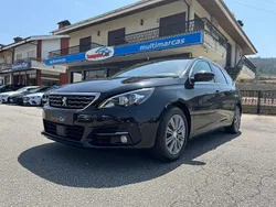 Preto Usado 2021 Peugeot 308 Allure Carrinha | € 14.990 (Preço justo)