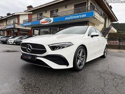 Branco Usado 2023 Mercedes A200 AMG line Citadino | € 34.990 (Preço justo)