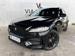 Preto Usado 2017 Jaguar F-Pace R-Sport SUV | € 29.000 (Preço justo)