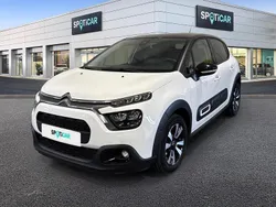 Branco Usado 2021 Citroën C3 PureTech Citadino | € 14.500 (Bom preço)