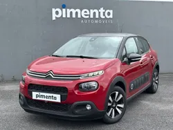 Vermelho Usado 2019 Citroën C3 Feel Citadino | € 12.990 (Preço justo)